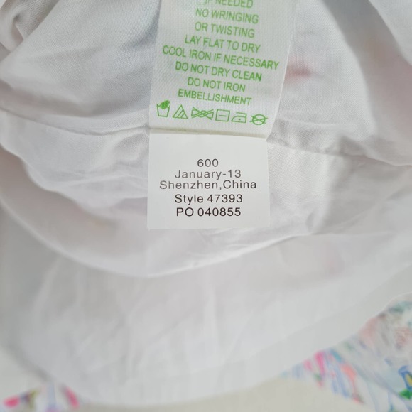 RARE Lilly Pulitzer Sandrine Balloon Pop Print Dress Size 2 - Picture 6 of 8